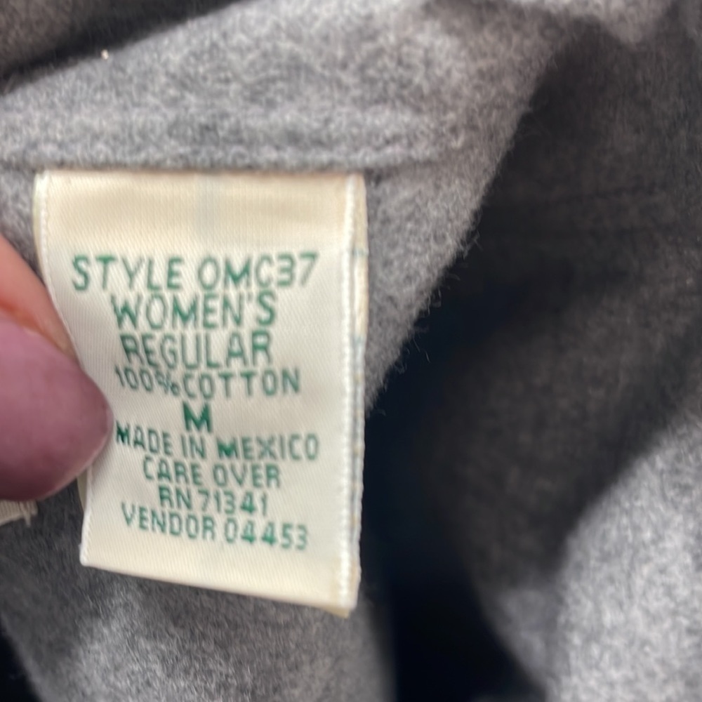 Women's Gray Button-Front Shacket Jacket - Picture 4 of 10